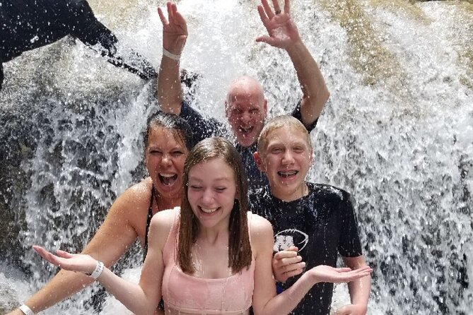 Blue Hole, Secret Falls & River Rapids Tubing from Montego Bay - Three hours around Ocho Rios