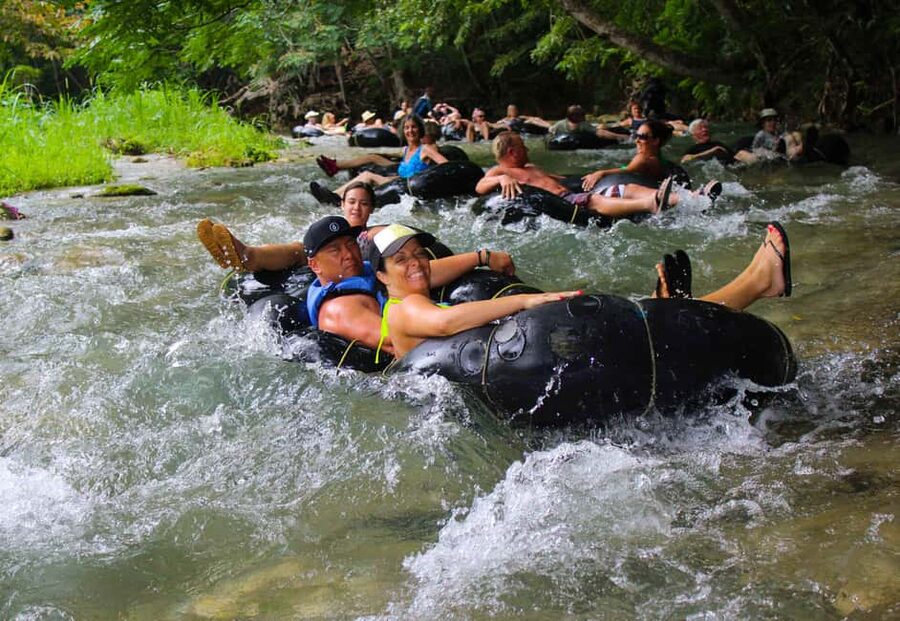 Blue Hole, Secret Falls, River Tubing and Dunn's River Falls - A full day of Jamaica’s best water stops