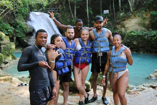 Blue Hole Water Falls (From Montego Bay & Falmouth) Private - Blue Hole first, where Jamaica feels more relaxed