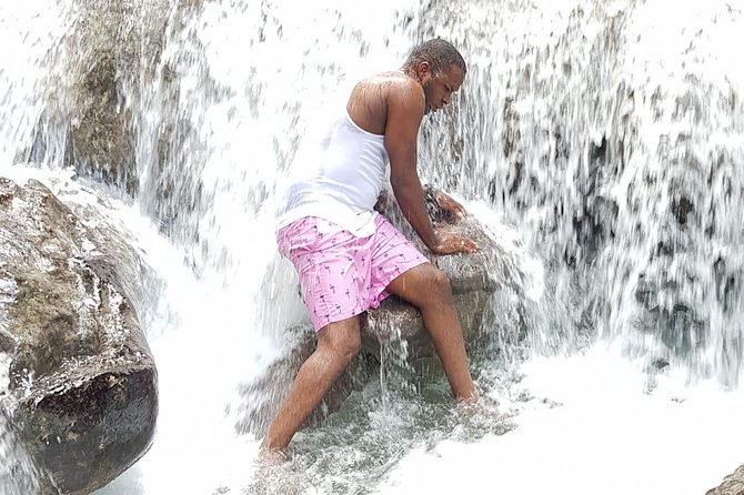 Blue Hole Water Falls (From Montego Bay & Falmouth) Private - Rope swings, swimming, and the walk to the main falls
