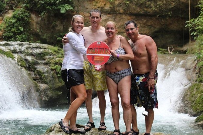 Blue Hole waterfalls from Runaway bay - Three hours at the waterfalls