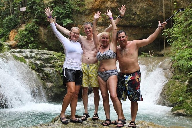 Blue Hole waterfalls from Runaway bay - Who will enjoy this outing most