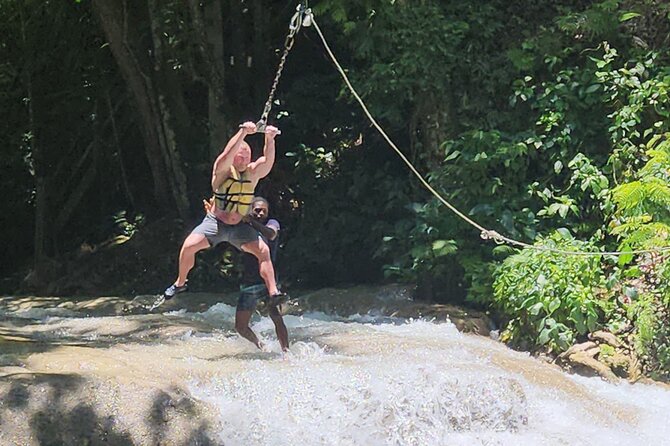 Bluehole and Bamboo Rafting from Montego Bay - Ocho Rios: fruit, local streets, and flexible time