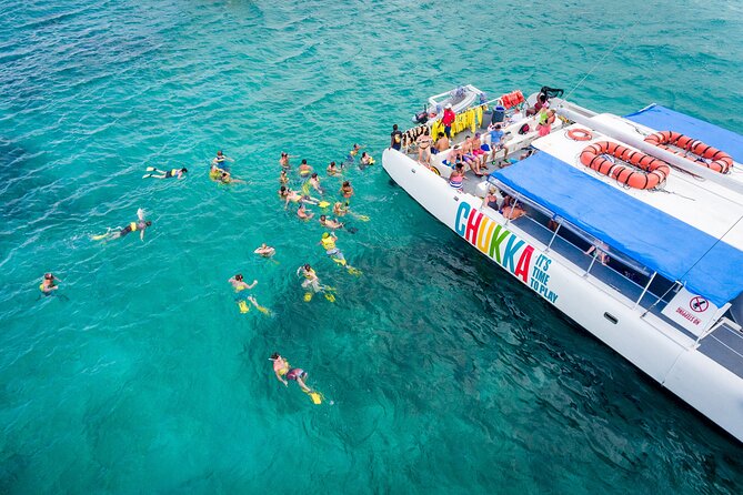 Catamaran Cruise with Snorkeling and Dunn's River Falls - The return sail is the social high point