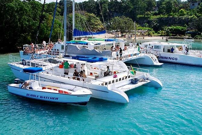 Catamaran Party Cruise and Snorkeling from Montego Bay - Doctor’s Cave Beach and the snorkeling stop