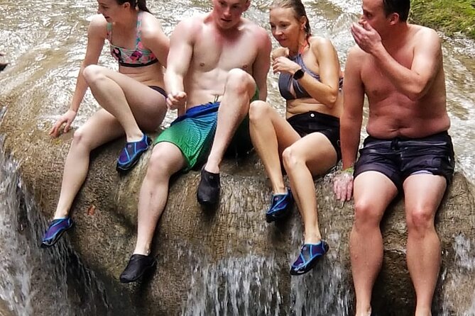 Chuck Norris Secret Falls and Lunch - Swimming, rock jumps, and the Tarzan rope