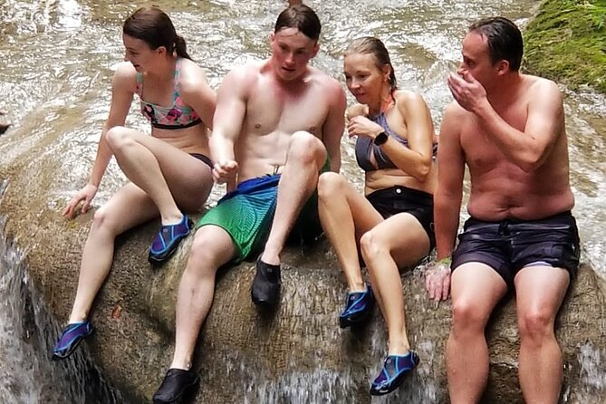 Chuck Norris Secret Falls/Blue Hole - Two hours of swimming, rope swinging, and jumps