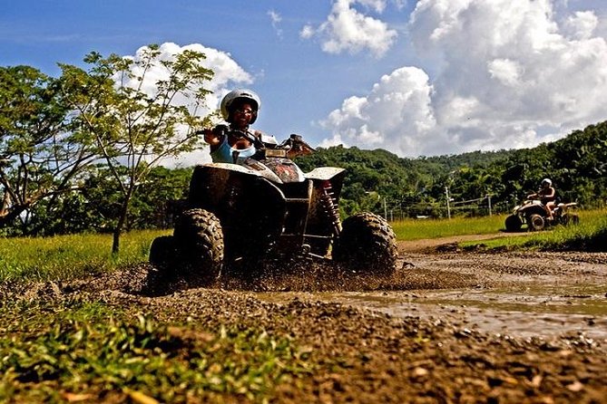 Chukka ATV Safari - Getting comfortable on the ATV