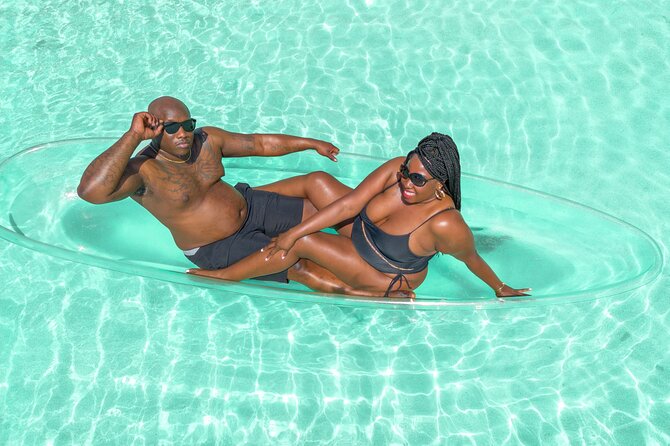 Clear Kayak Beauty Photoshoot Montego Bay Jamaica - Clothing, comfort, and pose preparation