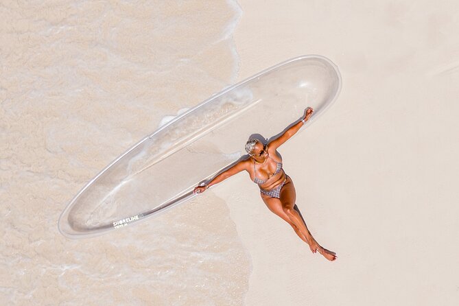 Clear Kayak Photoshoot in Montego Bay - On the water, the camera does most of the work