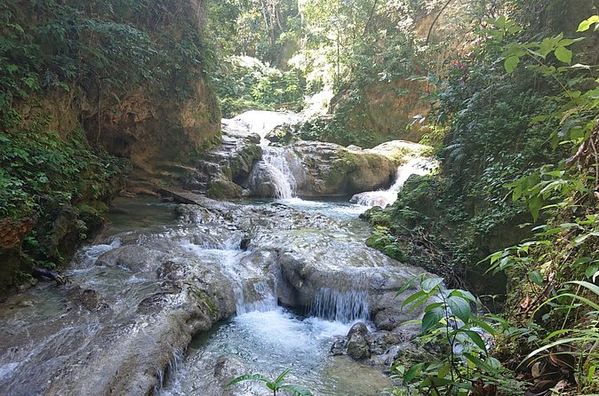 Cool Blue Hole from Ocho Rios - Jumping, swimming, and the physical effort