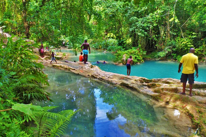 Dunn's River and Blue Hole with lunch combo from Montego Bay - What the guides and group size mean for your day