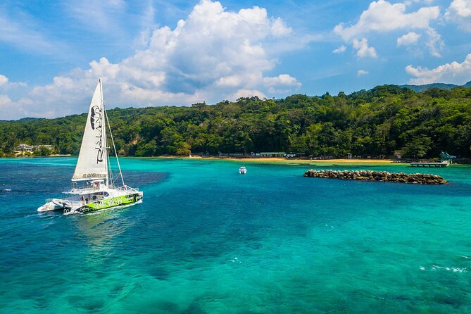Dunn's River Catamaran Cruise From Ocho Rios - The real attraction: climbing Dunn’s River Falls