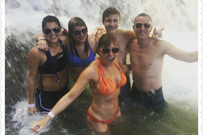 Dunn’s River Fall - Blue Hole adds a second kind of water stop