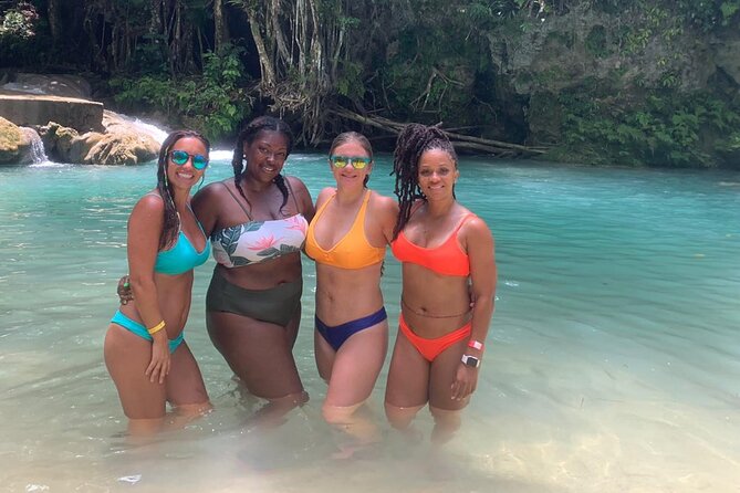 Dunn's River Falls and Blue Hole Combo Tour From Ocho Rios & Runaway Bay - Blue Hole: Rope Swings, Caves, and Optional Jumps