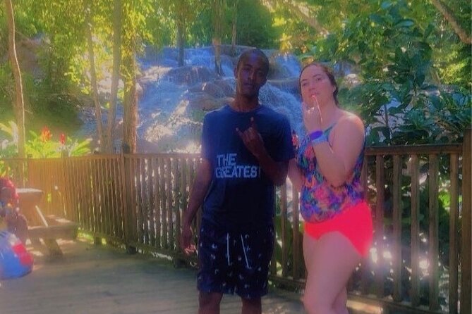 Dunn's River Falls and Blue Hole Tour Ocho Rios from Montego Bay - The lunch stop and the taste of Jamaica