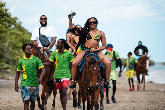 Dunn's River Falls and Horseback Riding Adventure Ocho Rios Ja - Key points at a glance