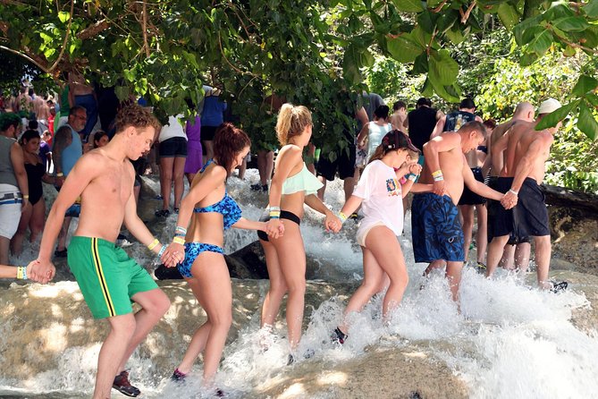 Dunn's River Falls and Zipline (Over the Falls) Adventure Tour from Ocho Rios - Seven ziplines above the falls
