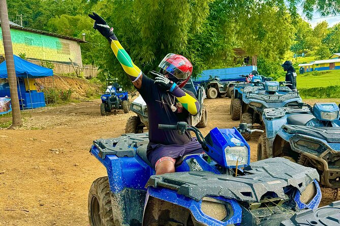 Dunn's River Falls , Bamboo Rafting & ATV Ride from Montego Bay - A quieter 45 minutes on White River