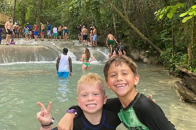 Dunn's River Falls Climb and Beach Include Entry Fee (ᵔᵕᵔ) - Private transport from Montego Bay