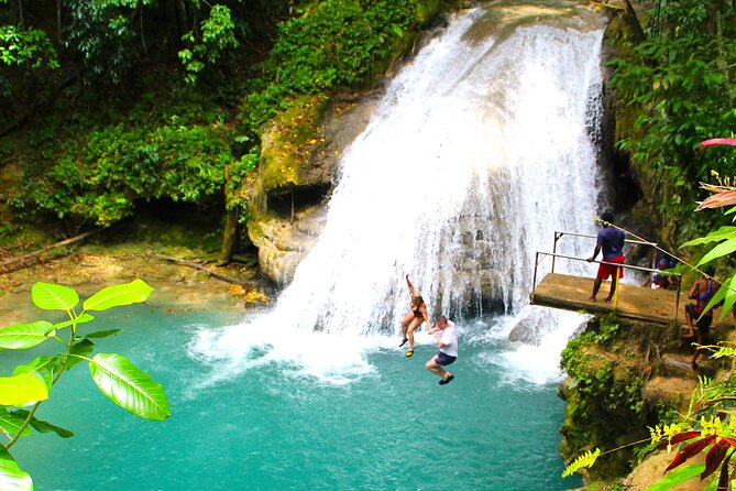 Dunn's River Park & Blue Hole Waterfall Combo from Montego Bay - Blue Hole first, then Dunn’s River Falls