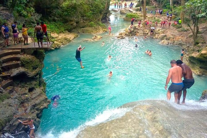 Dunns River Falls and Blue Hole Ocho Rios - Blue Hole: jungle pools and optional thrills