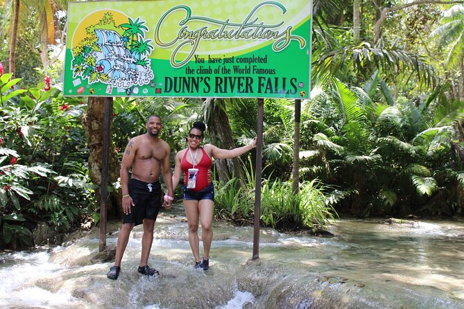 Dunns River Falls Half Day Private Tour Including Entry Fee. - What the 90-minute climb is like