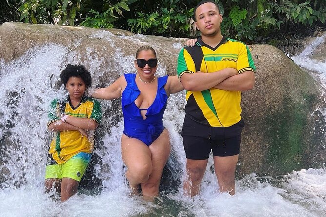 Dunns River Falls, Zipline, Bamboo Rafting, Horseback Ride Tour - Drifting down the White River on a bamboo raft