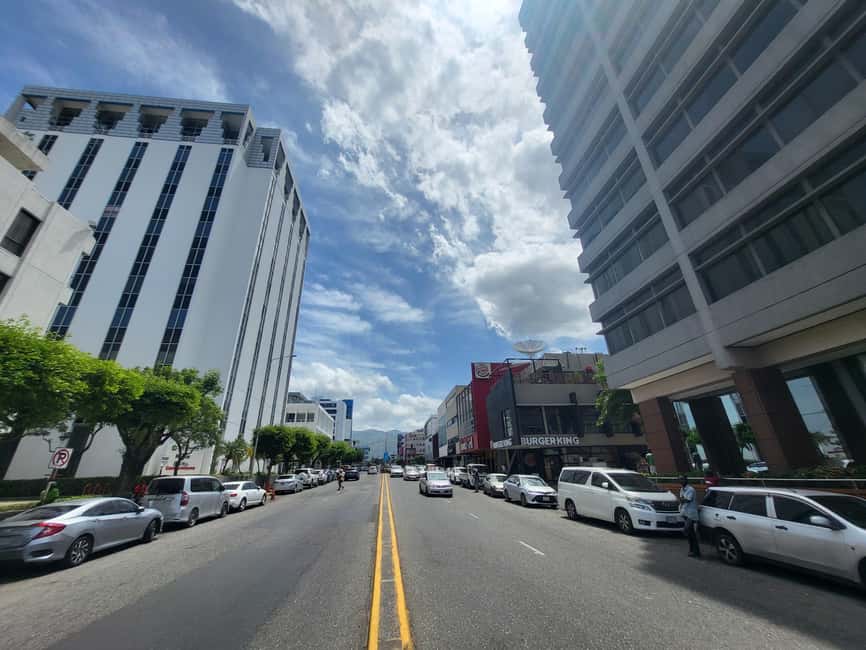 Explore Downtown Kingston and New Kingston: - National Stadium and National Heroes Circle