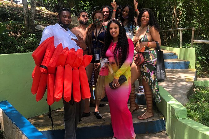 Explore Montego bay Jamaica toMartha Brae Rafting &Blue Hole Tour - Weather, timing, and cancellation details