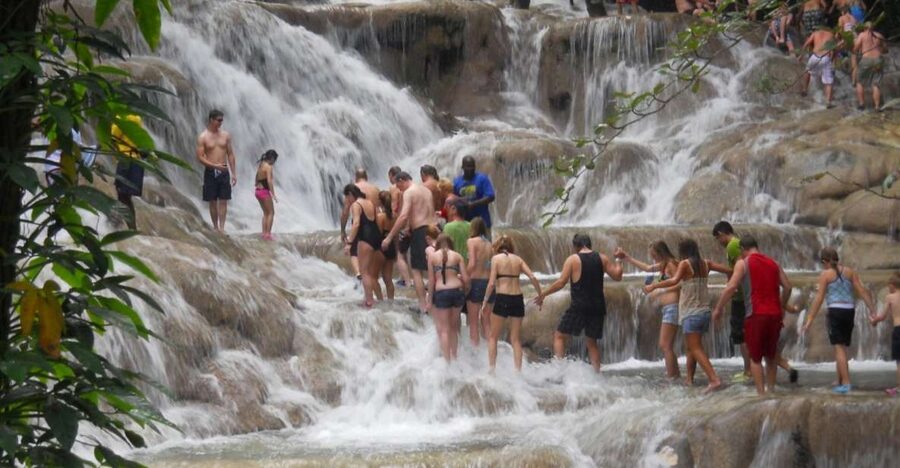 Falmouth: Dunn’s River Falls & Bamboo Beach Club VIP Access - Who gets the best value from the $119 price