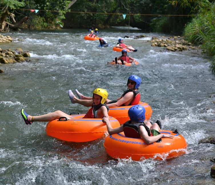 Falmouth: Jungle River Tubing & Bamboo Beach Club with Lunch - Two Jamaican pleasures in one half-day