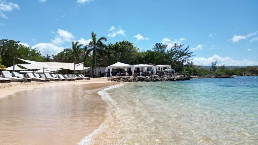 Falmouth: Jungle River Tubing & Bamboo Beach Club with Lunch - Bamboo Beach Club after the river