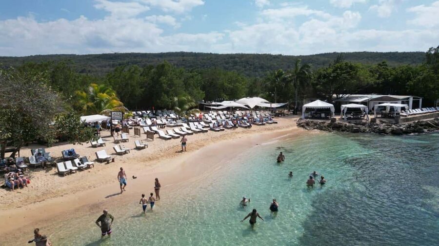 Falmouth: Jungle River Tubing & Bamboo Beach Club with Lunch - How the schedule can change