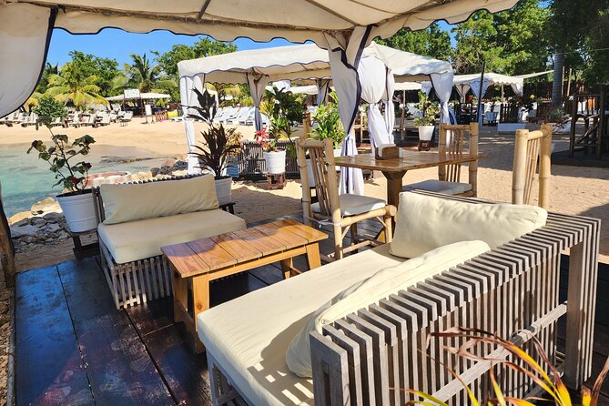 Falmouth Oceanfront Cabana Experience - Swimming, shore walks, and beachside extras