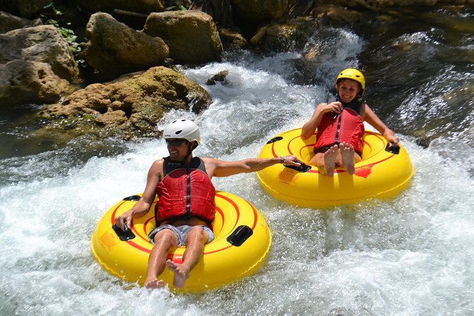 Falmouth Waterfalls River Tubing and Beach Adventure - Walking beside the river and waterfalls