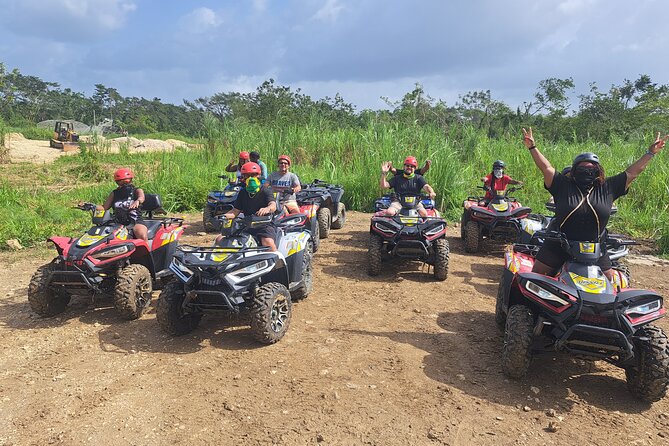 Feel the Giant Vibe Experience the ultimate getaway Lethe Jamaica - Sandy Bay ATV riding puts you on the trails
