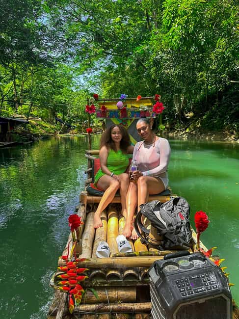 From Montego Bay: Bamboo Rafting & Limestone Massage Tour - From Montego Bay to the Lethe River