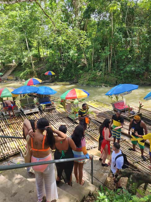 From Montego Bay: Bamboo Rafting & Limestone Massage Tour - Timing, pickup, and practical details
