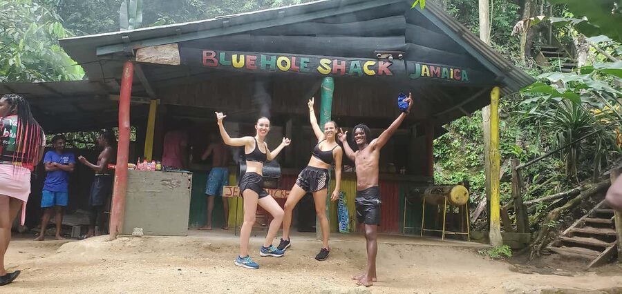 From Montego Bay: Blue Hole Waterfall Experience - Swimming, rope swings, and cliff jumps