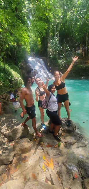 From Montego Bay: Blue Hole Waterfall Experience - Clay, caves, and the quieter side of the visit