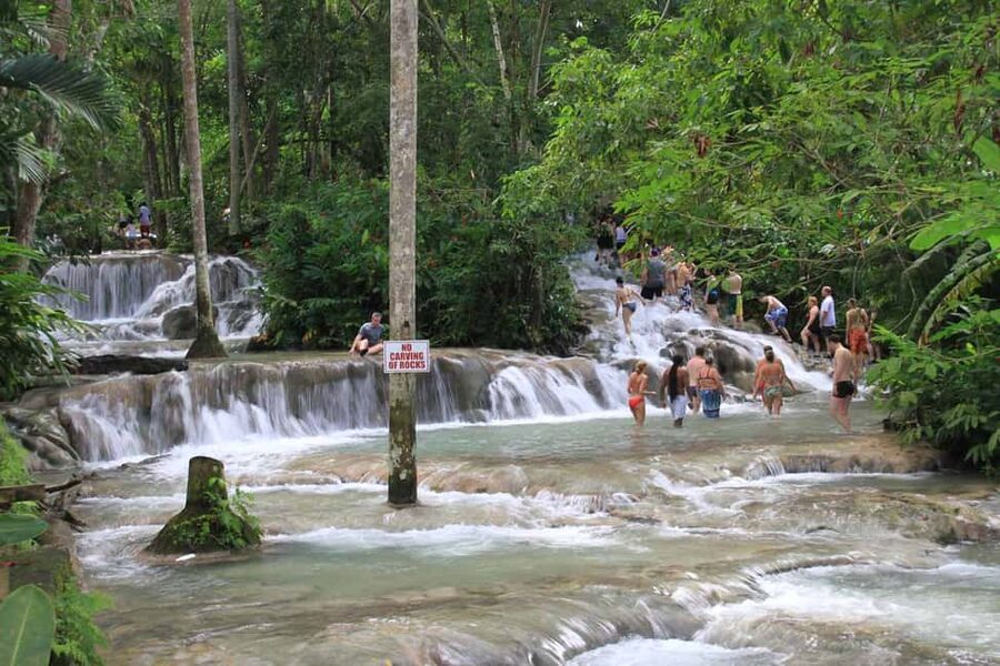From Montego Bay: Dunn’s River Falls Experience - Beach time, pools, and optional ziplining