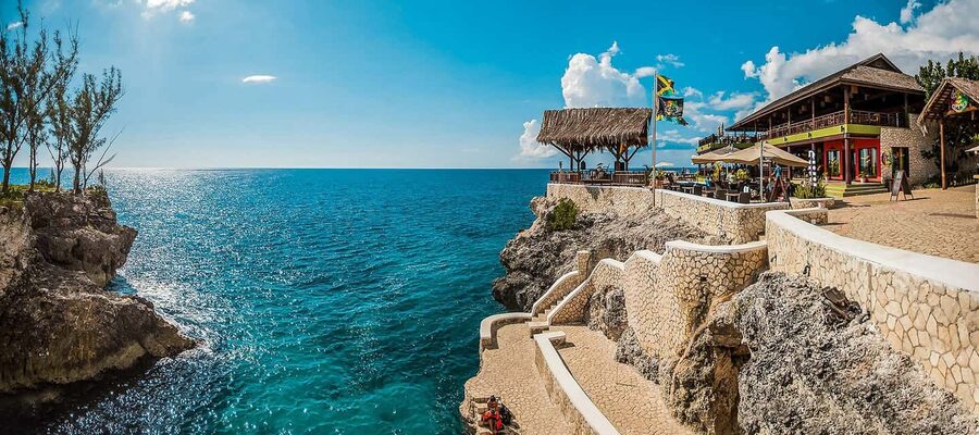 From Negril/Palladium: Negril Beach and Ricks Cafe Tour - A stop along the Negril strip