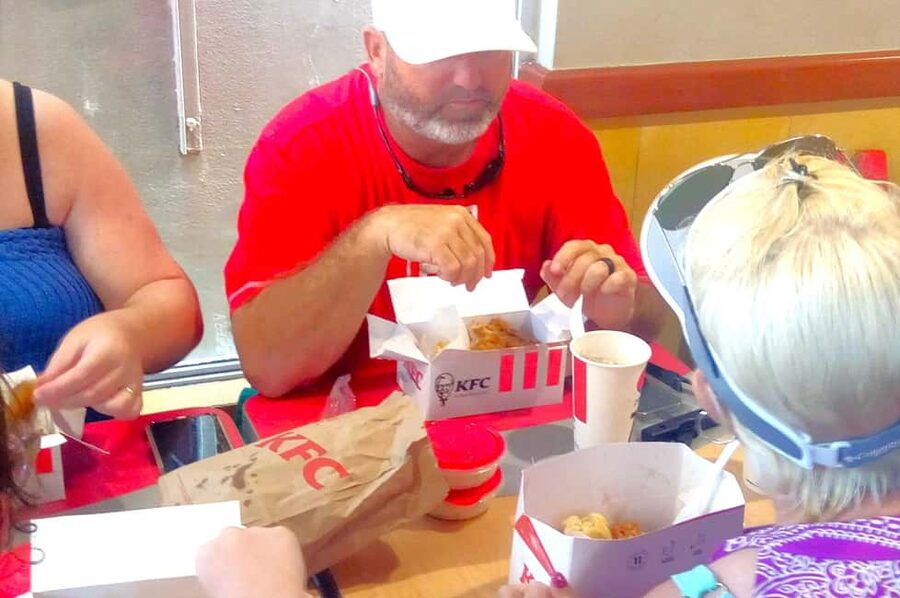From Ocho Rios: Blue Hole Tour with Jamaican KFC Meal - A Jamaican KFC Lunch After the Water