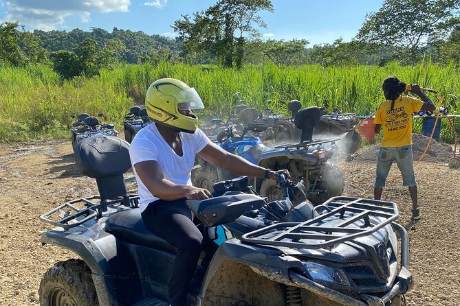 Full Day ATV Bush Trail and Water Sports Tour with Rick's Cafe - Three Jamaican highlights packed into one day