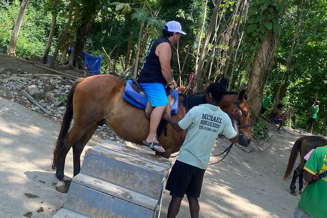 Full Day Rafting, Horse Back Riding and Blue Hole in Jamaica - What to bring and what to confirm