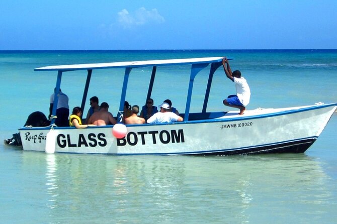 Glass Bottom Boat Water Activity in Montego Bay Jamaica - Seeing Montego Bay From Above the Reef
