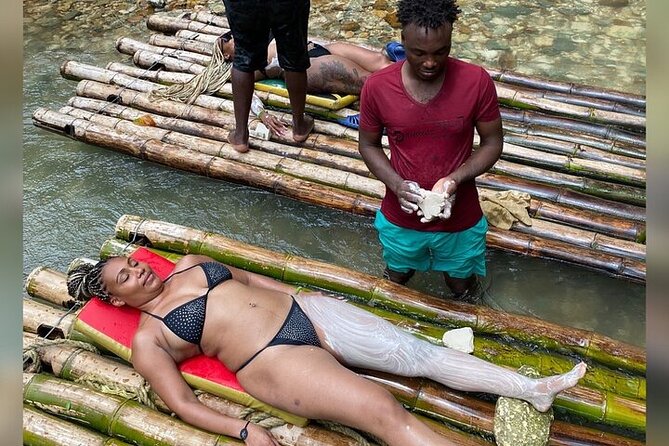 Great River bamboo Rafting and Margaritaville from Montego Bay - What the river ride feels like
