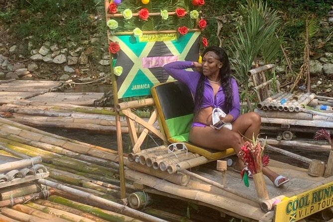 Great River Bamboo Rafting & Limestone Massage at Lethe Jamaica - A gentle cruise on the Great River