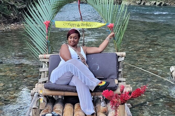 Great River Raft and Full Limestone body Massage In Montego Bay - A private ride with a local driver